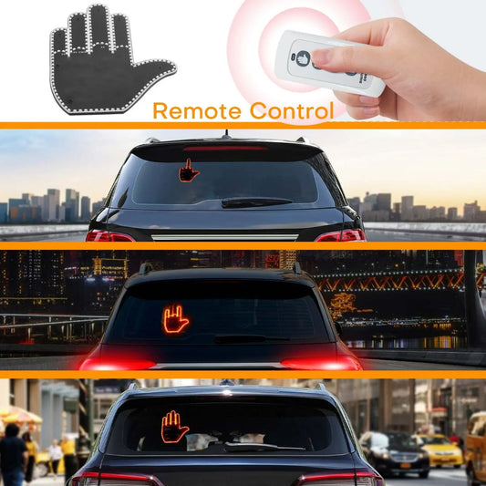 Car Finger Gestures Light with Remote