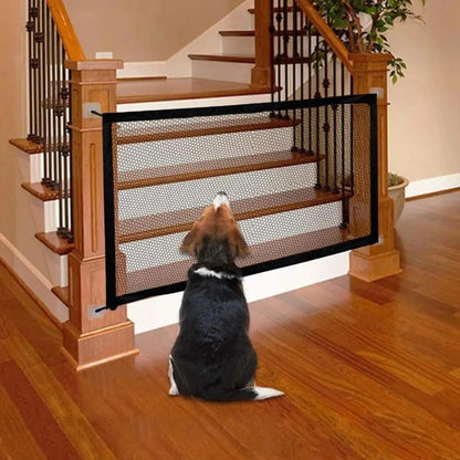 Pet & Toddlers Mesh Magic Fence Safety Enclosure Folding Gate