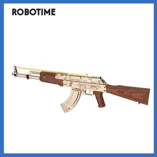 Automatic Rifle AK-47 Gun Blocks Model Kit Toys Gift